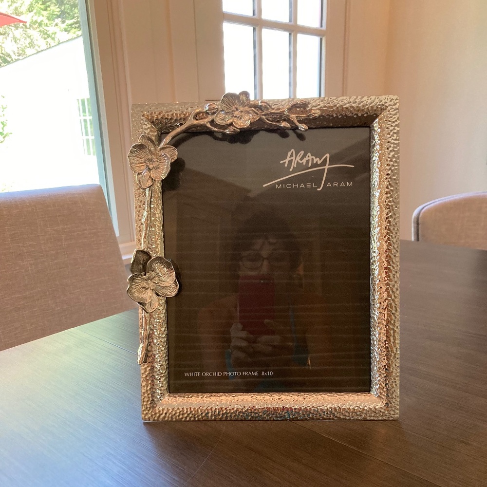 Michael Aram White Orchid Frame 8" x 10"